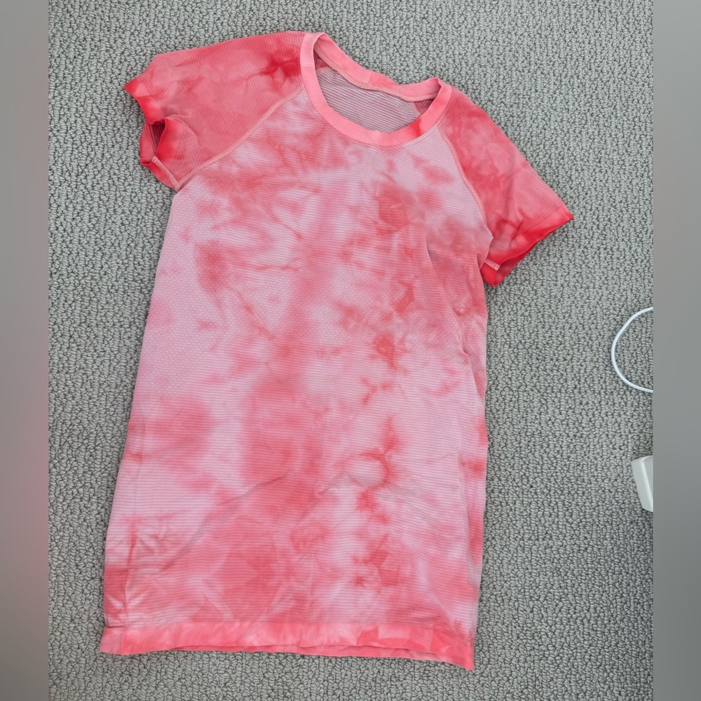 Pink Tie-Dye lululemon swiftly tech